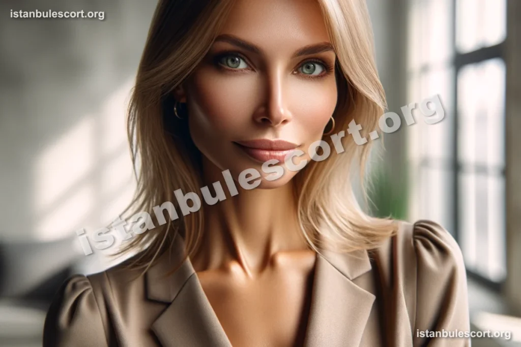 İstiklal Evi Olan Escort Nazlı, 30 yaşında sarışın yeşil gözlü