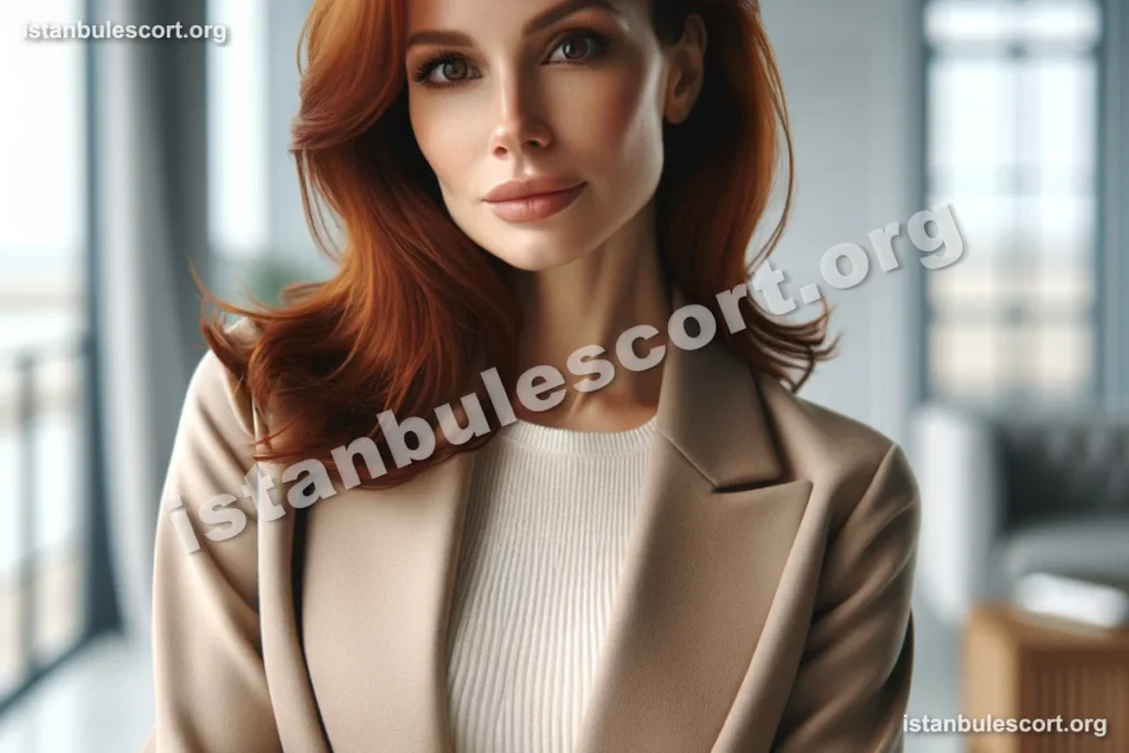 Ortaköy Yaşlı Escort Burcu, 35 yaşında kızıl kahverengi gözlü